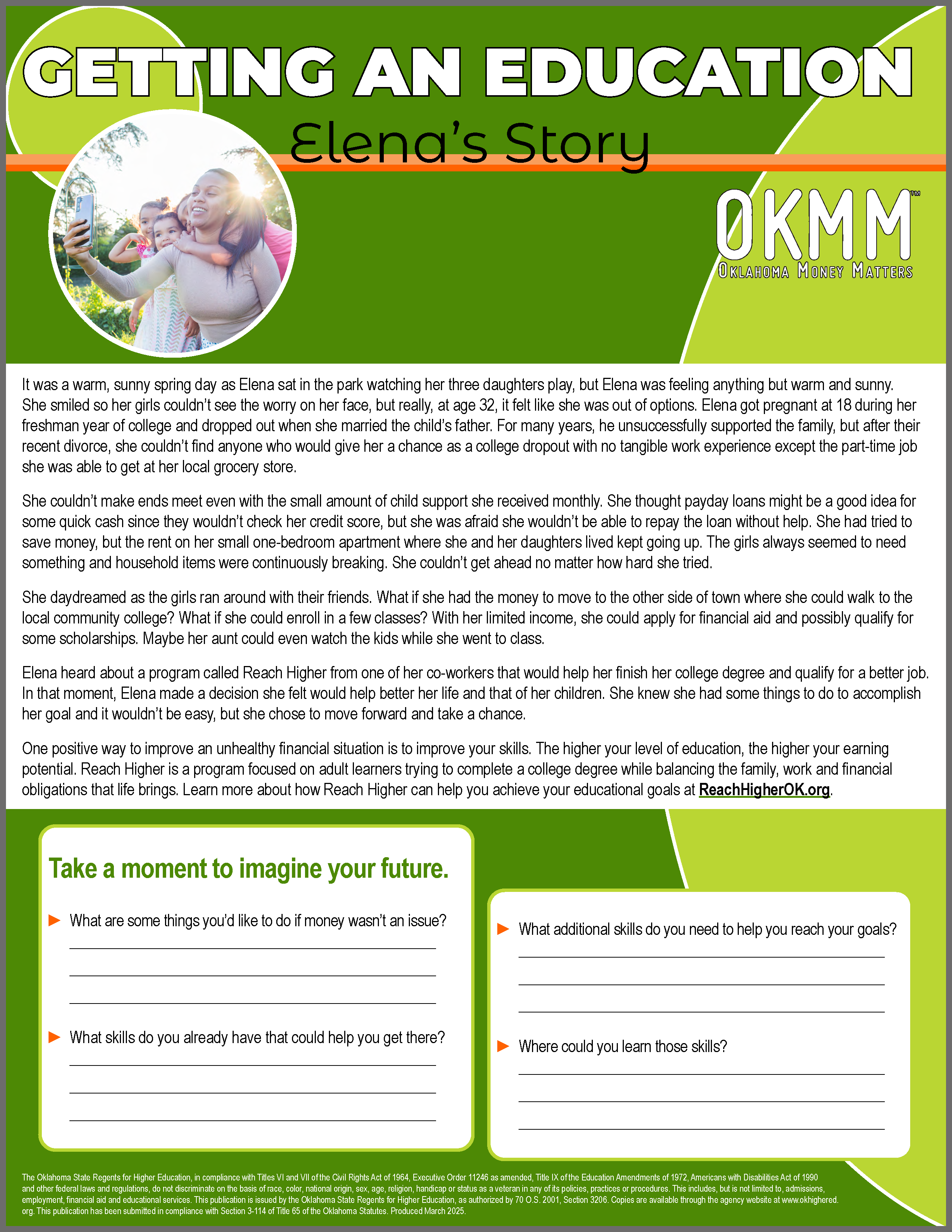 YMM Guide — College
